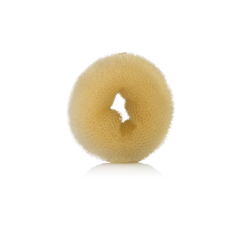 Ciambella Ripieno Acconciatura Tondo 6 cm Biondo
