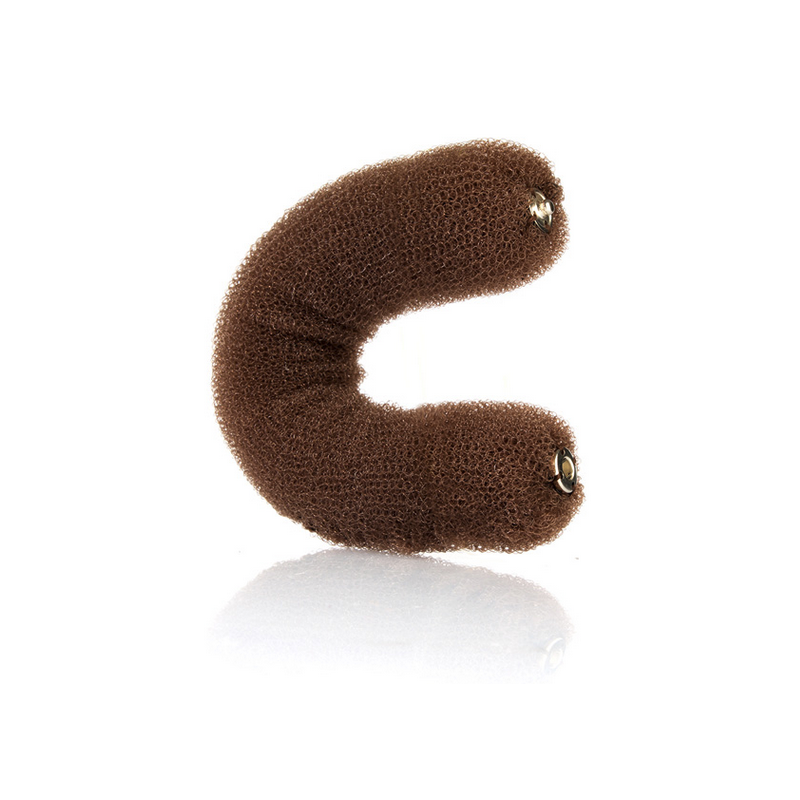 Ripieno Crespo con bottone Castano 18 cm