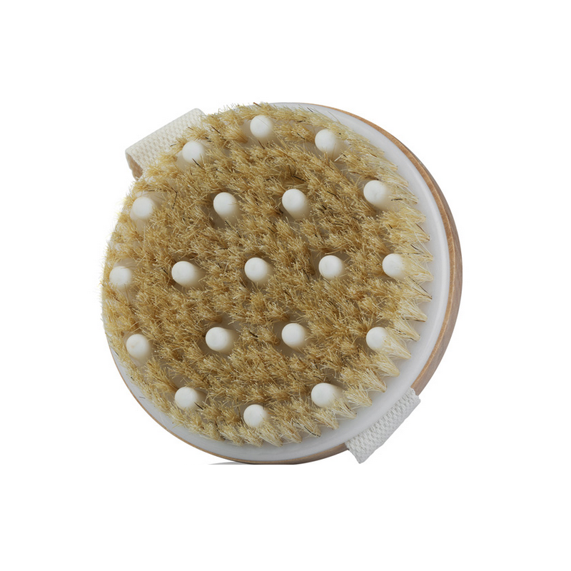 Spazzola Massaggio Tonda in Legno di Bamboo Nature Beauty Labor