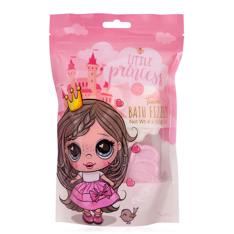 Set Bath Fizzer Corone Little Princess 4 x 50 gr