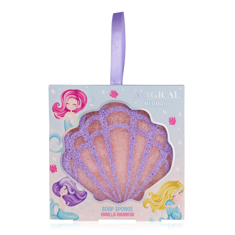 Spugna Bagno Insaponata Sirena Infusa di sapone profumato 100 gr