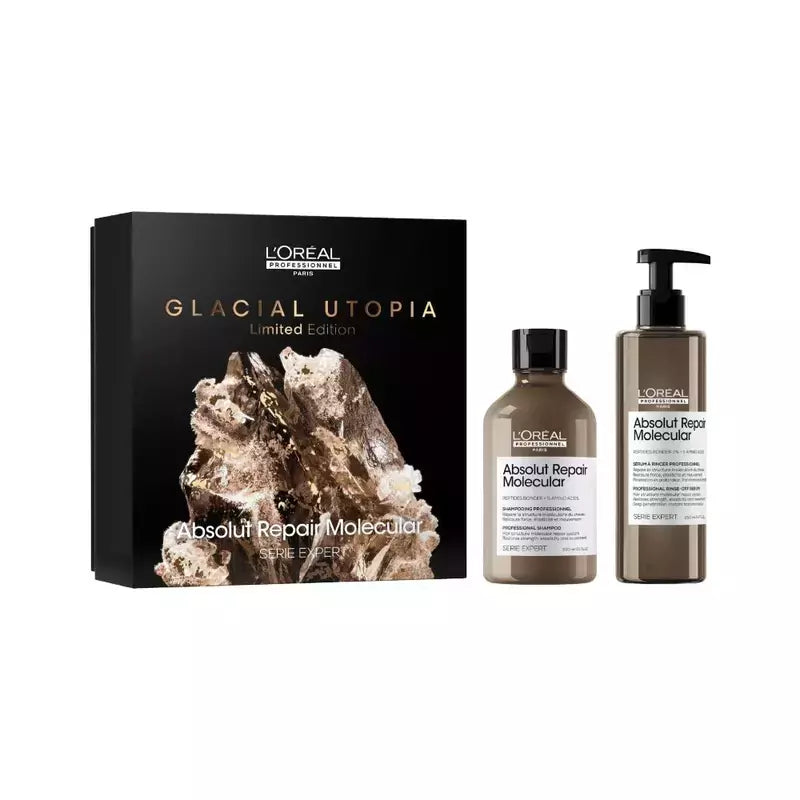Cofanetto Glacial Shampoo Mask 250 ml ABS Molecular Serie Expert L'Oreal