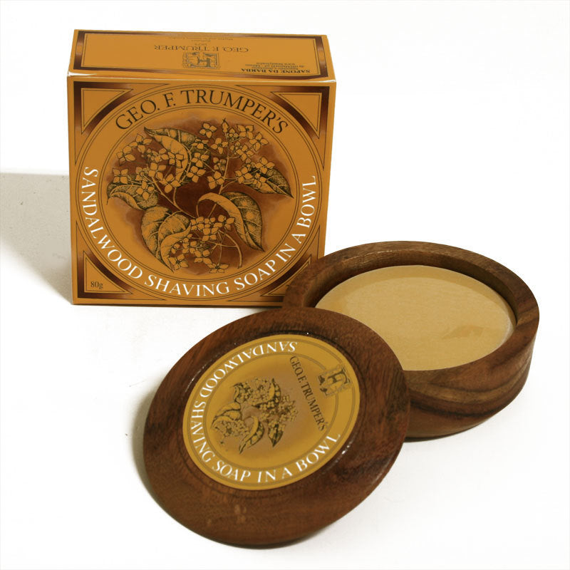 Sapone Barba Sandalwood Ciotola Legno Geo. F. Trumper’s 80 gr.