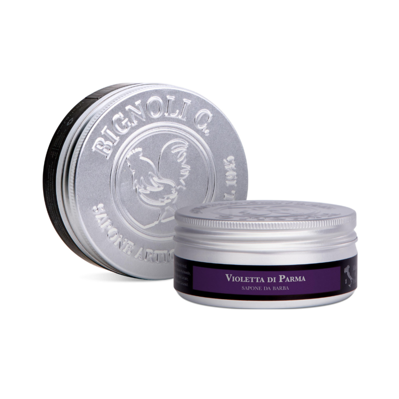Sapone da Barba in Crema Violetta di Parma Saponificio Bignoli 175 gr