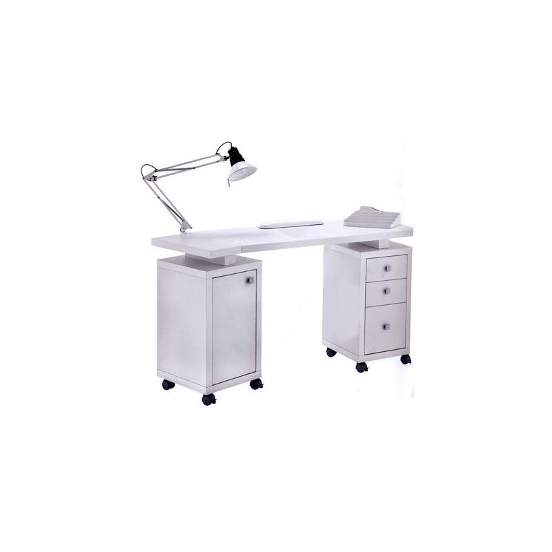 Tavolo manicure art 317L bianco