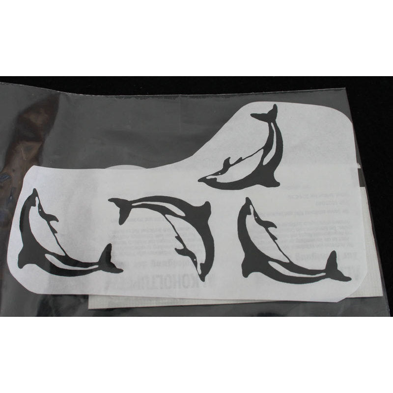 Calcomania per Tatttoo Delphin Eulenspiegel