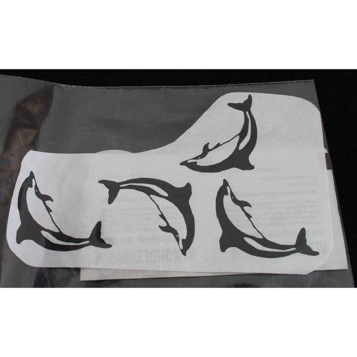 Calcomania per Tatttoo Delphin Eulenspiegel