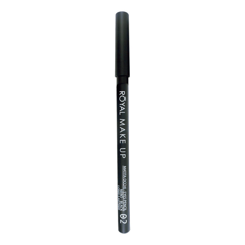 Matita per Occhi Nero nr 2 Long Lasting Royal Make Up