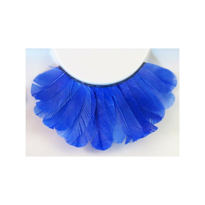Ciglia con Piume Bluette+Colla Eulenspiegel