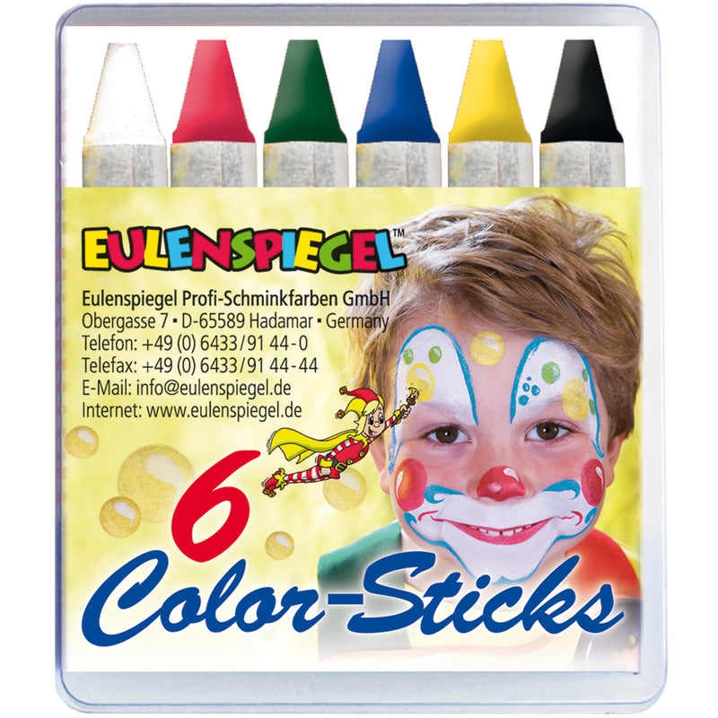 Pastelli per Trucco 6 pz Eulenspiegel