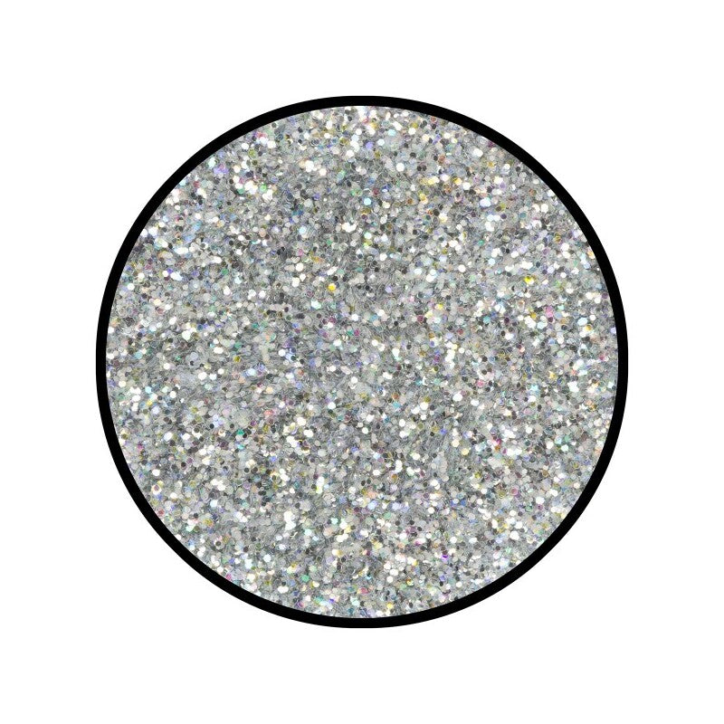 Glitzer Polvere Glitter Argento Silber Juwel Eulenspiegel 2 gr