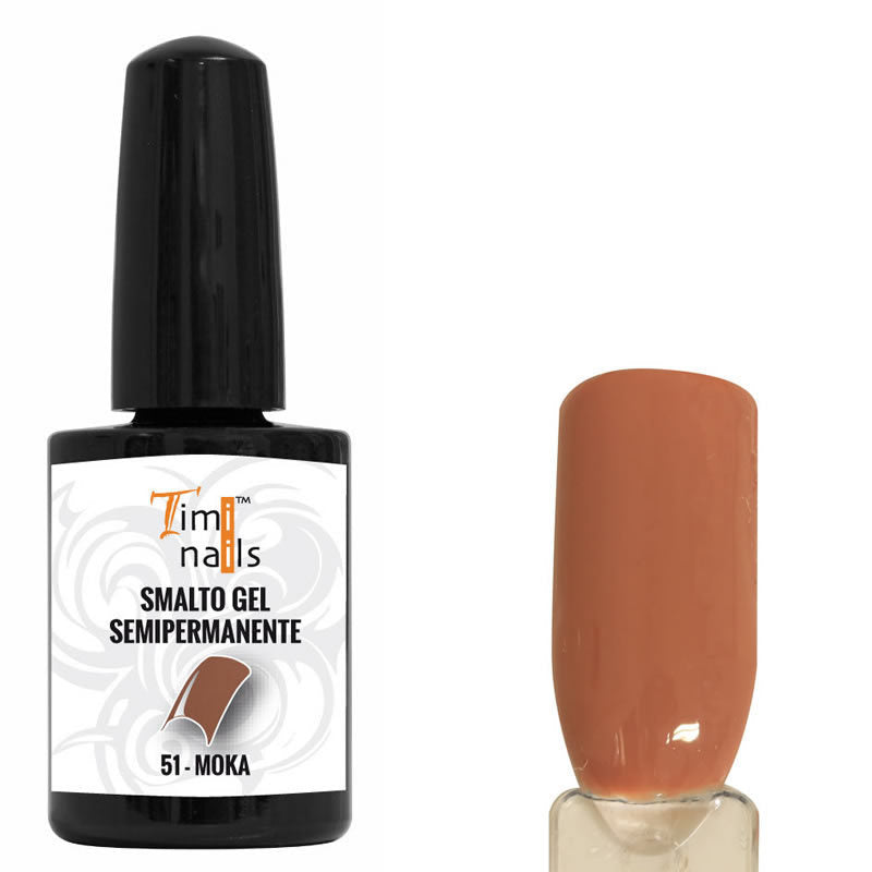 TN Smalto Gel Semipermanente nr. 51 Moka 14 ml.