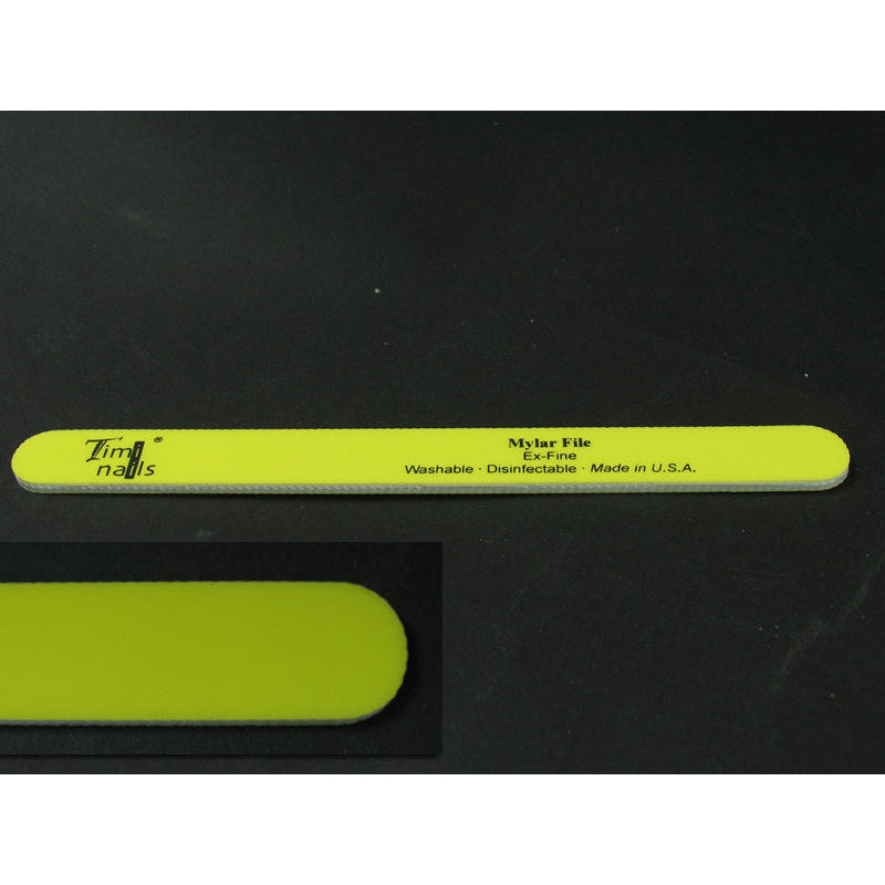 Timi Nails lima dritta Mylar extra-fine gialla 