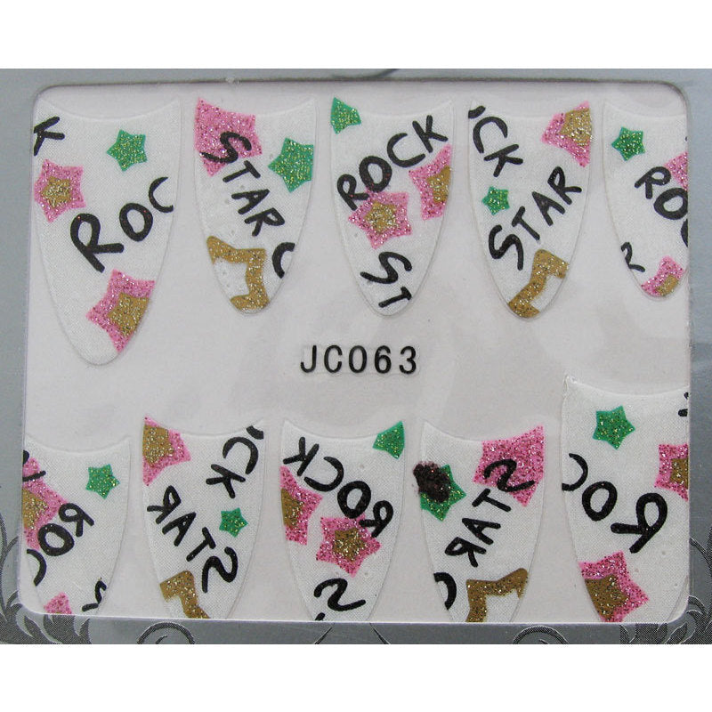 Decori 2D rock star JC063