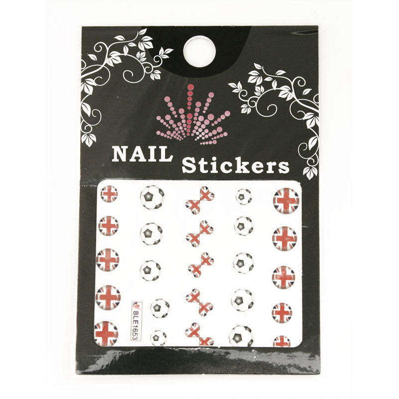 Nail Stickers Mondiali Calcio BLE1653