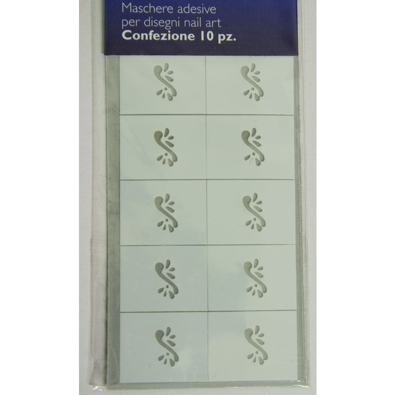 Stencil per Nail Art nr 03 Timi Nails