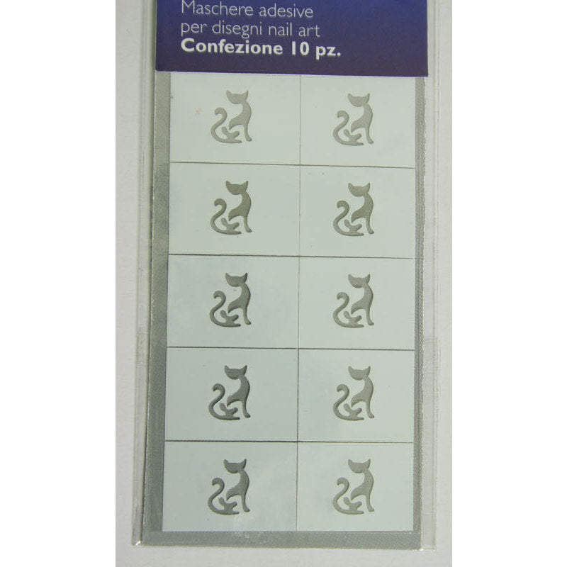 Stencil per Nail Art nr 08 Timi Nails