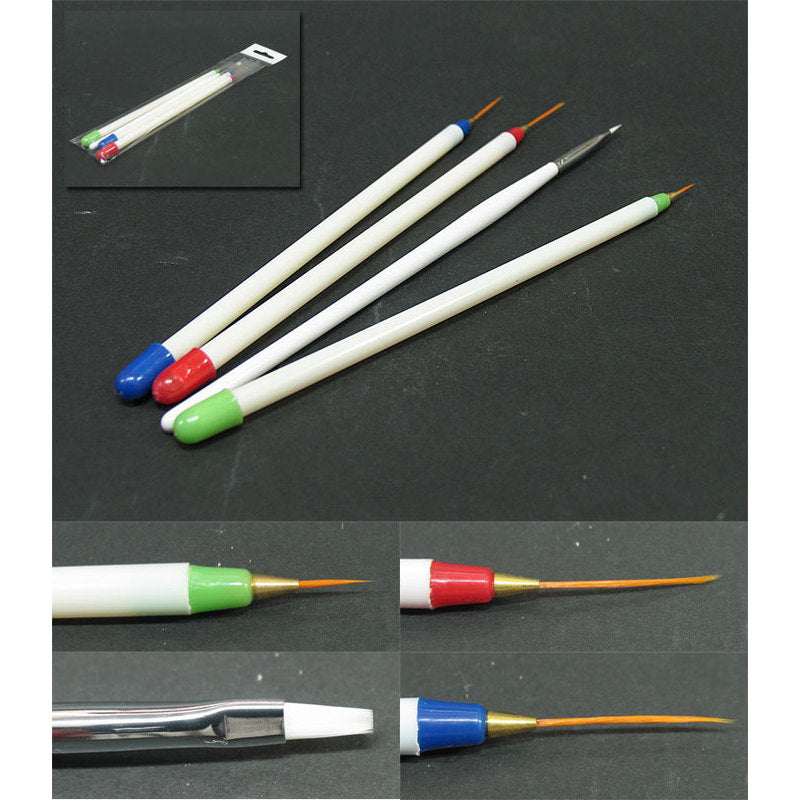 Kit 4 Pennelli x Nail Art