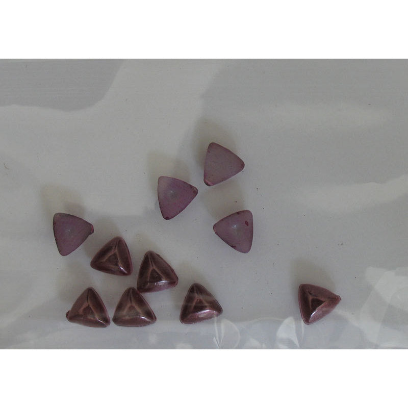 Decoro per unghie triangoli bombati bronzo