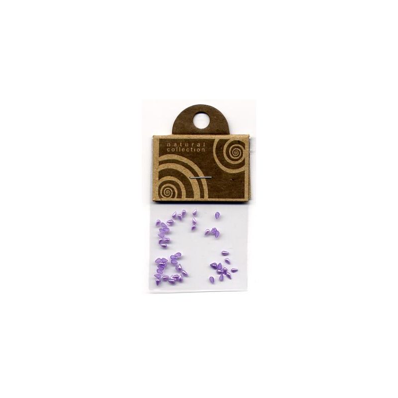 Natural Collection gocce bombate lilla