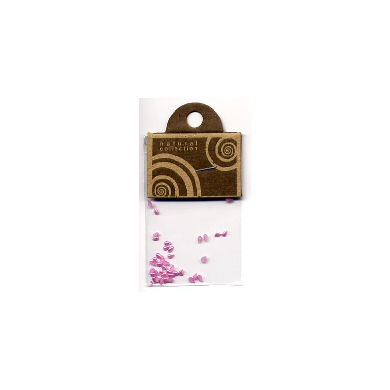 Natural Collection gocce bombate rosa scuro