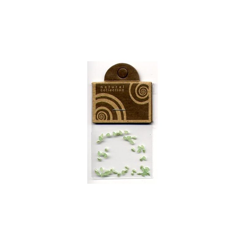 Natural Collection gocce bombate verde chiaro
