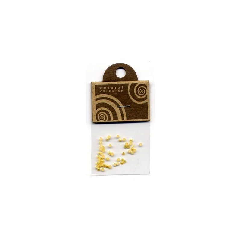 Natural Collection semisfere bombate giallo