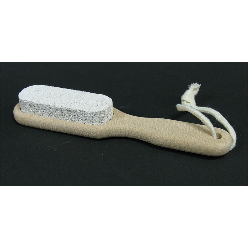Pomice Naturale  con manico legno