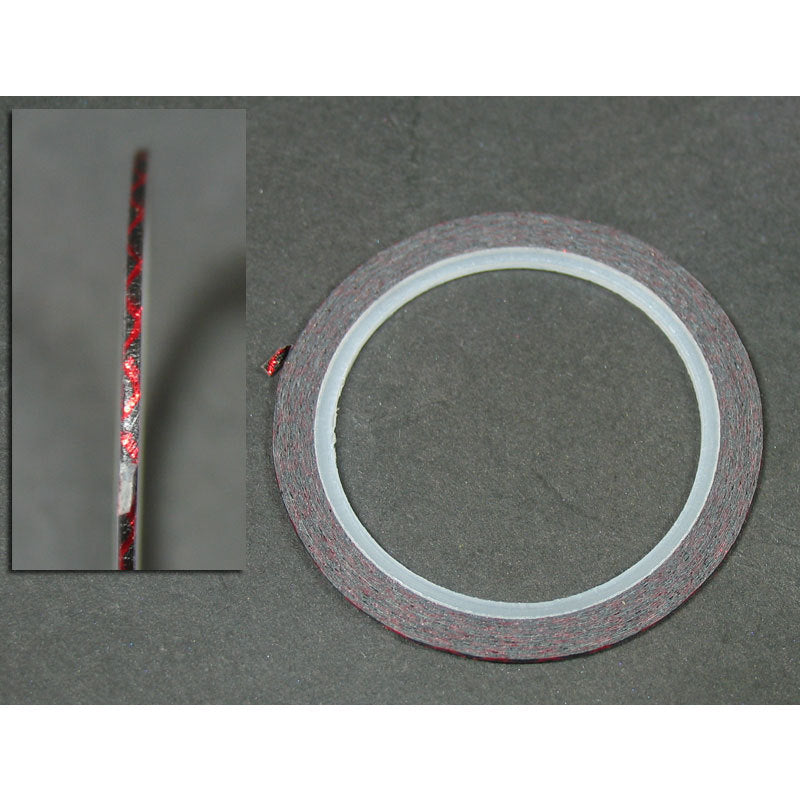 Nastro per nail art Snake stick rosso cod. 1662
