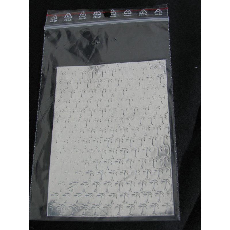 Sfoglia decoro per nail art argentata cod. QS_2997