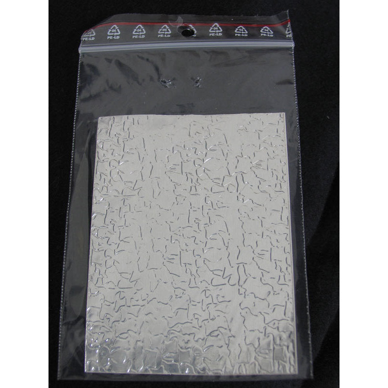 Sfoglia decoro per nail art argentata cod. QS_3005