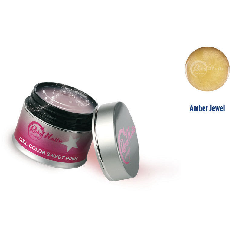 Gel Color Amber Jewel 8 ml Roby Nails