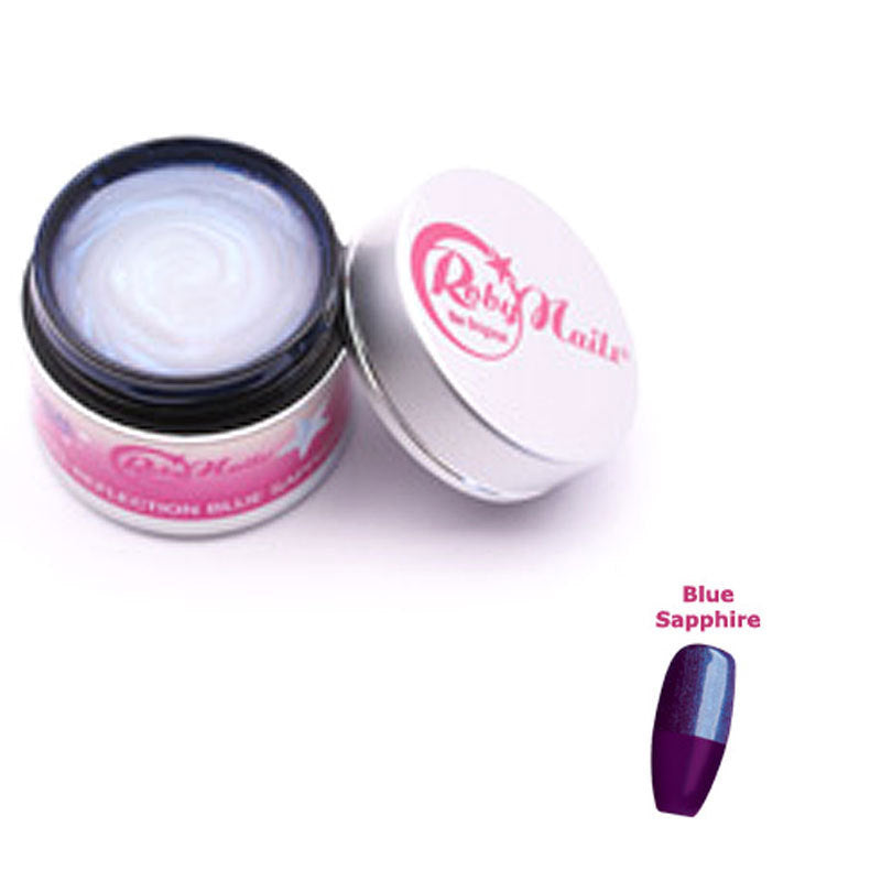 Gel Color Blue Sapphire 8 ml Roby Nails