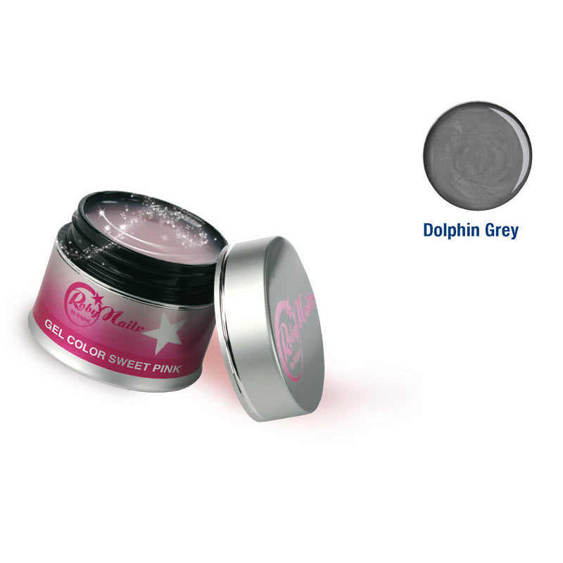 Gel Color Dolphin Grey 8 ml Roby Nails