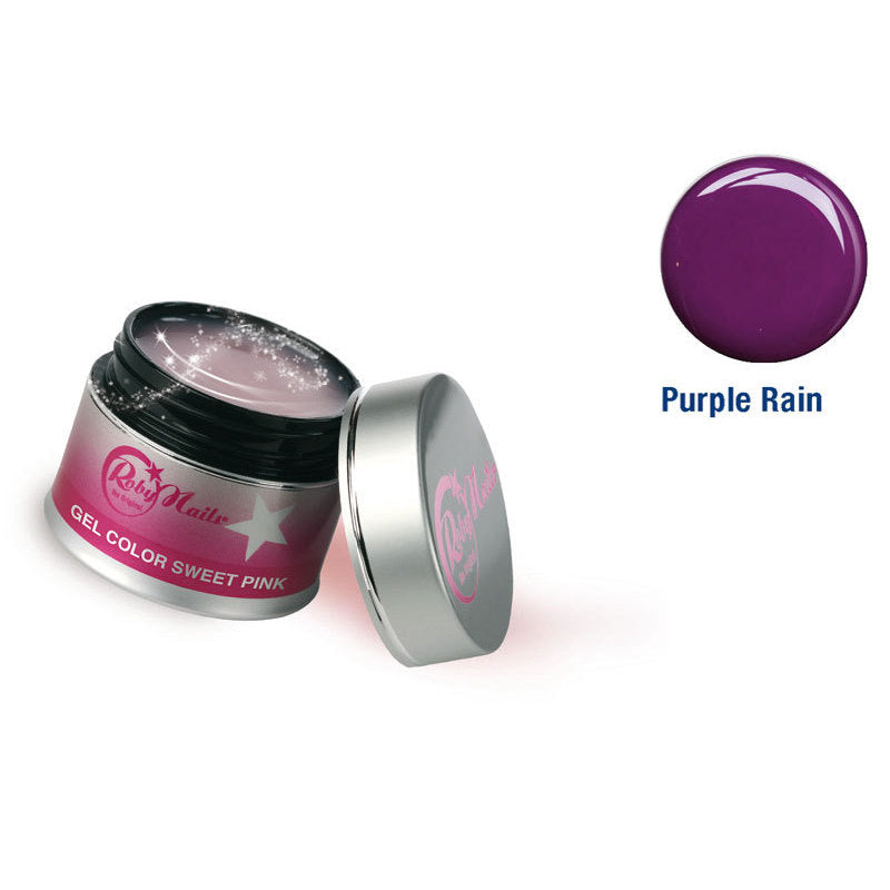 Gel Color Purple Rain 8 ml Roby Nails