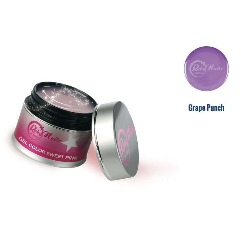 Gel Color Grape Punch 8 ml Roby Nails