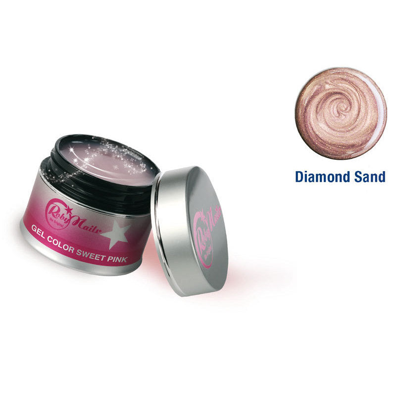 Gel Color Diamond Sand 8 ml Roby Nails