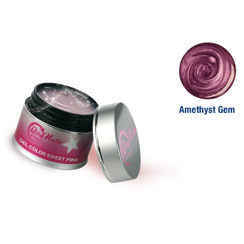 Gel Color Amethyst Gem 8 ml Roby Nails