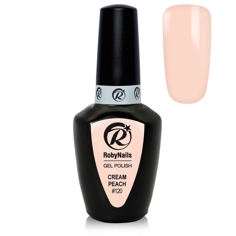 Gel Polish 120 Cream Peach Roby Nails 8 ml