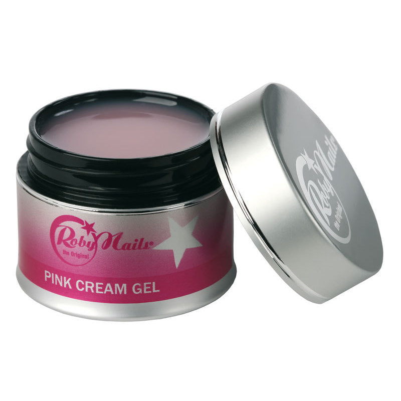 Pink Cream Gel Rosa Coprente 14 ml Roby Nails NEW