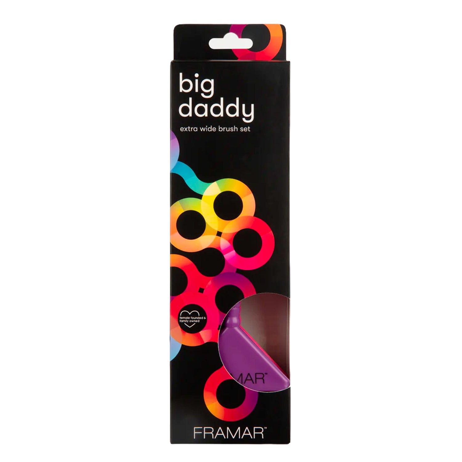 Kit 3 Pennelli Colore Big Daddy Extra Wide Brush Set Framar