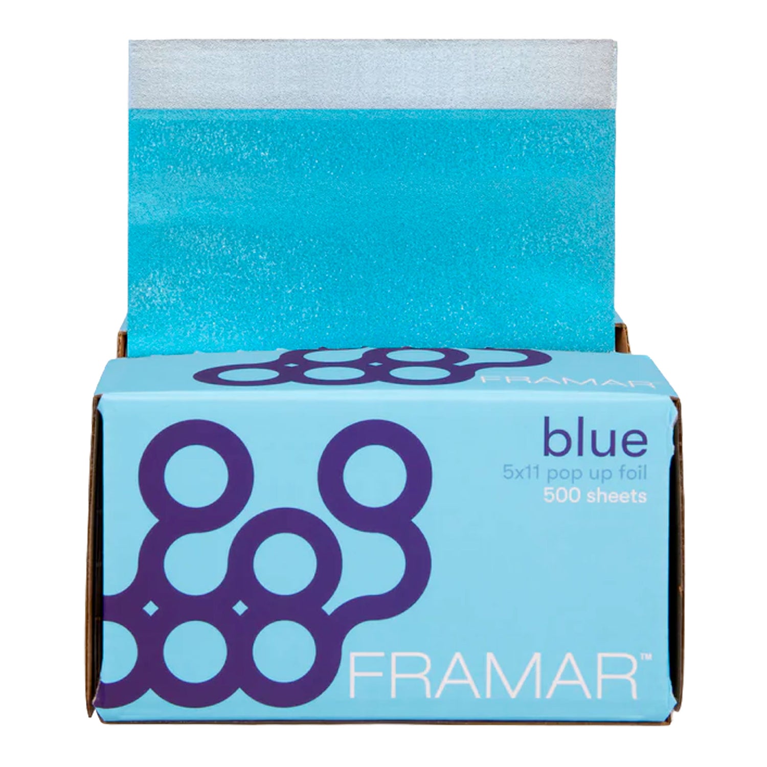 Fogli Alluminio Pretagliati 5x11 Blue 500 fogli Framar