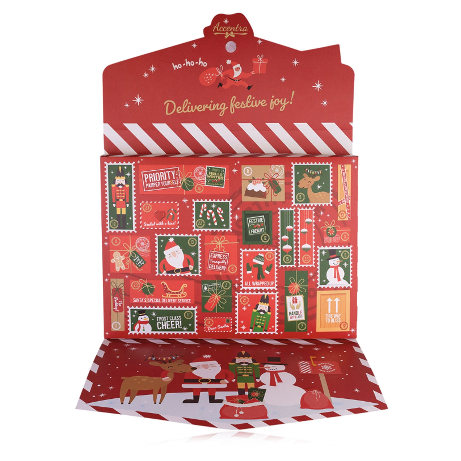 Calendario Avvento Hello Winter busta lettera natale 24 sorprese