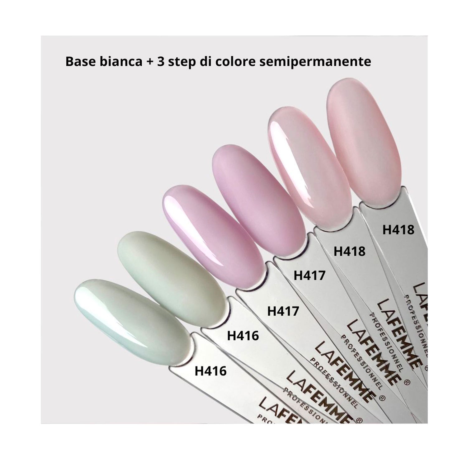 Smalto Gel Polish Ultra HD H416 La Femme 8 gr.