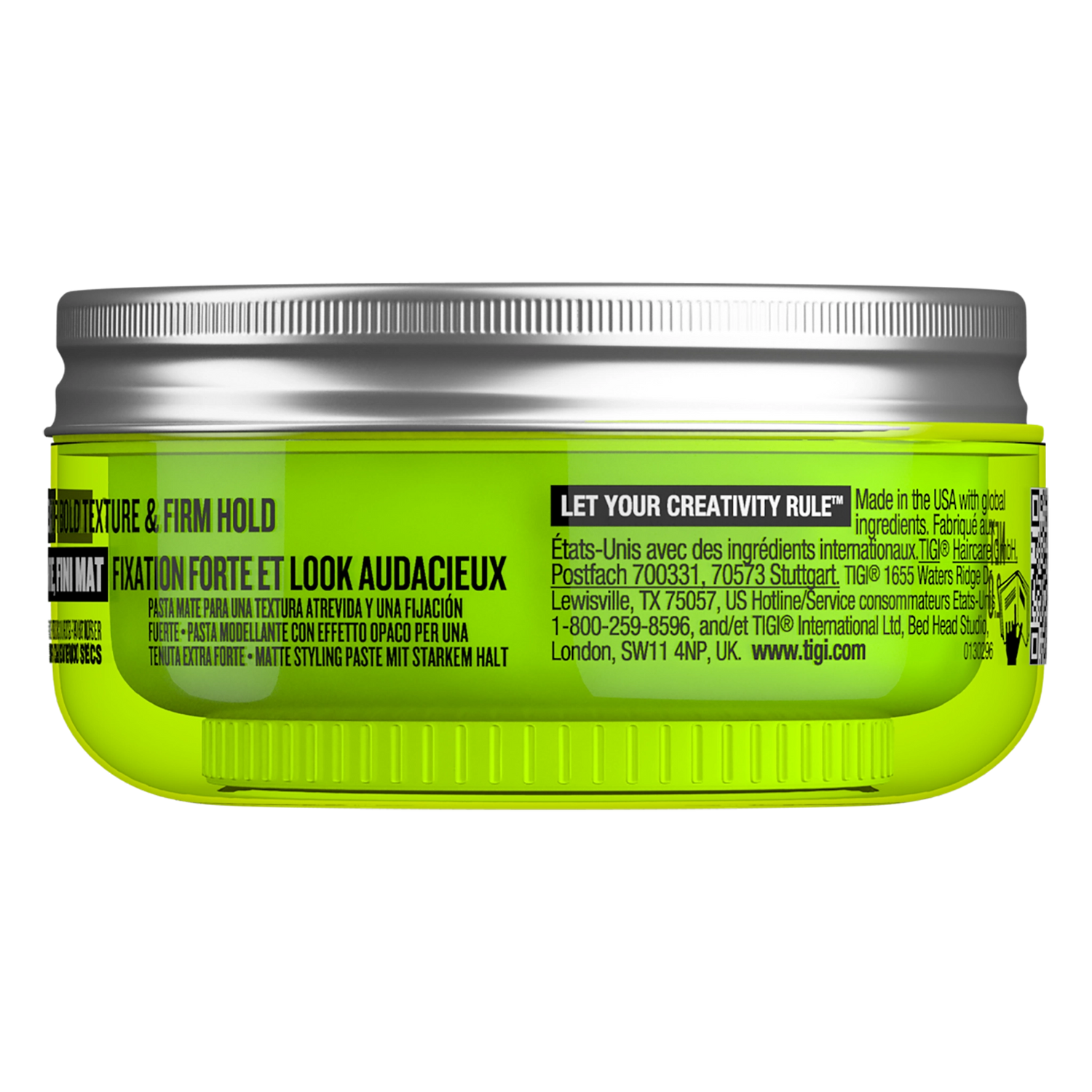 Pasta Fissativa Manipulator Matte verde Bead Head 57 gr TIGI