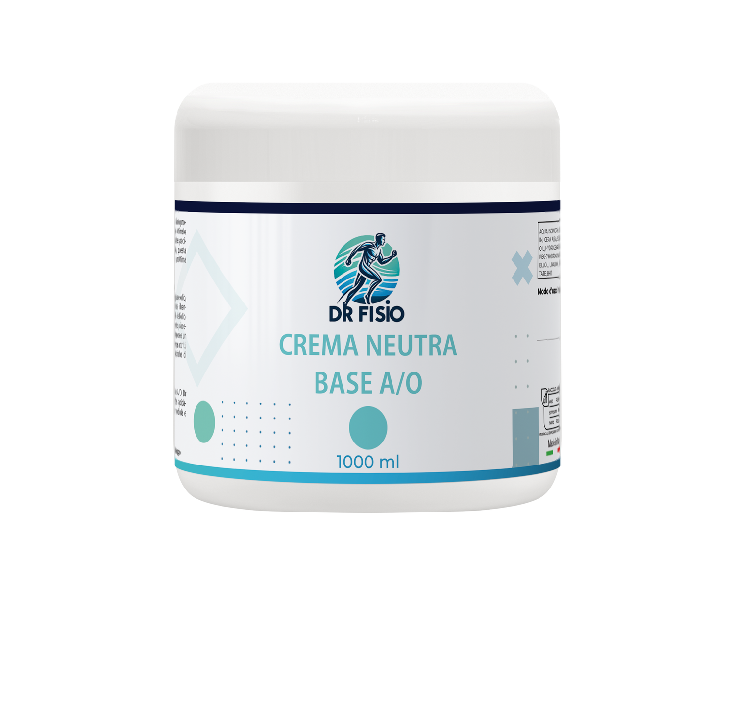 Crema Neutra Base A/O Dr. Fisio 1000 ml.