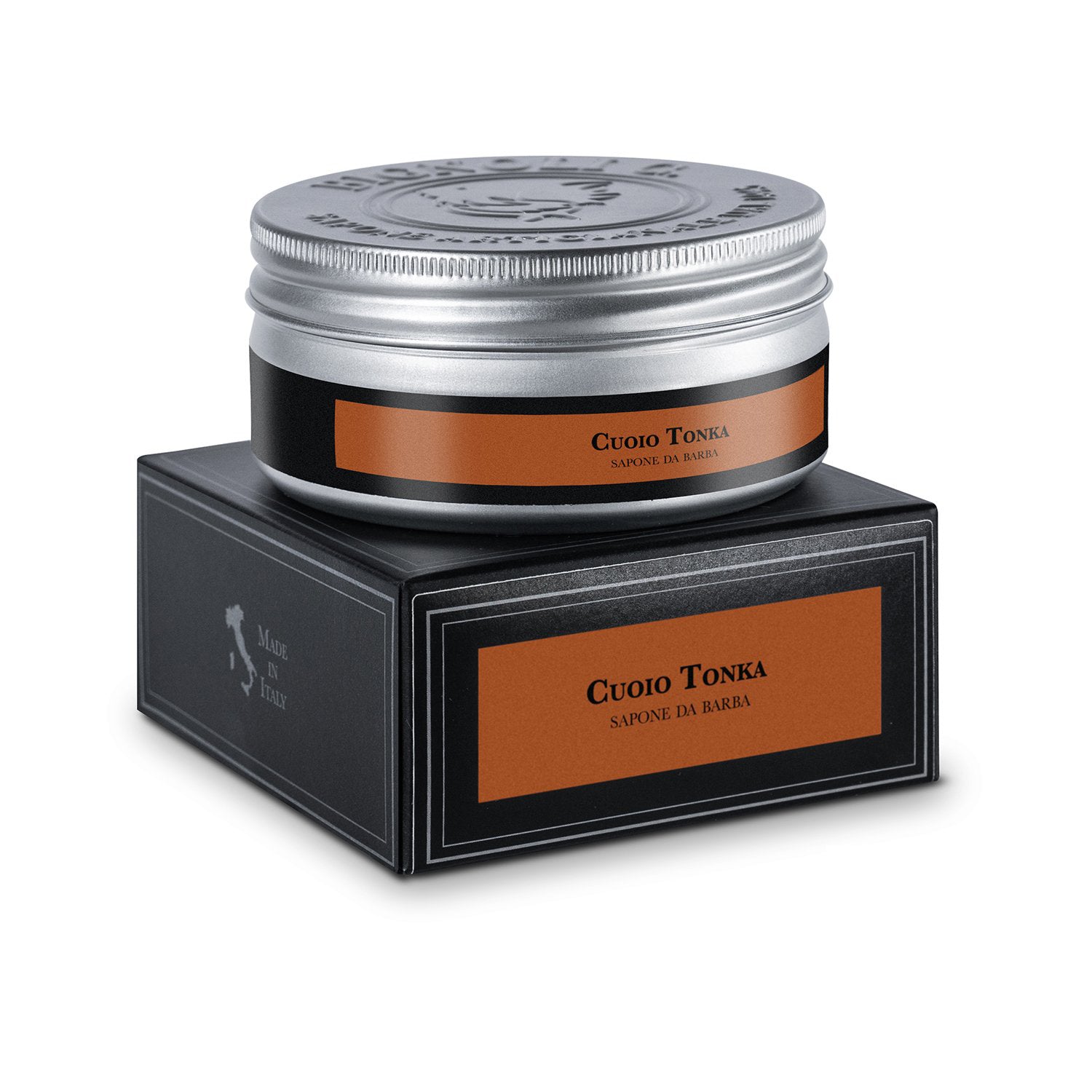 Sapone da Barba in Crema Cuoio Tonka Saponificio Bignoli 175 g