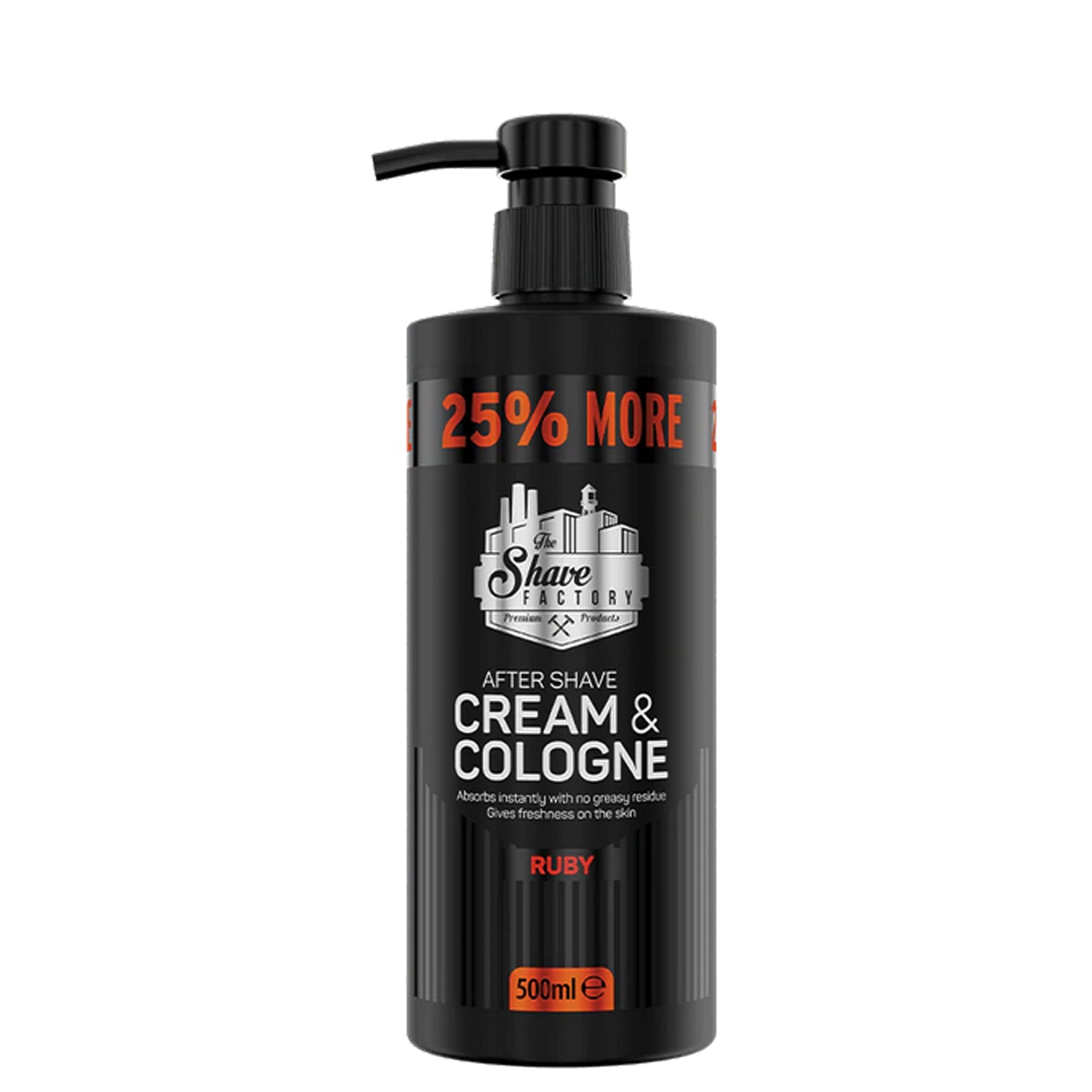 After Shave Cream e Cologne Ruby The Shaving Factory 500 ml