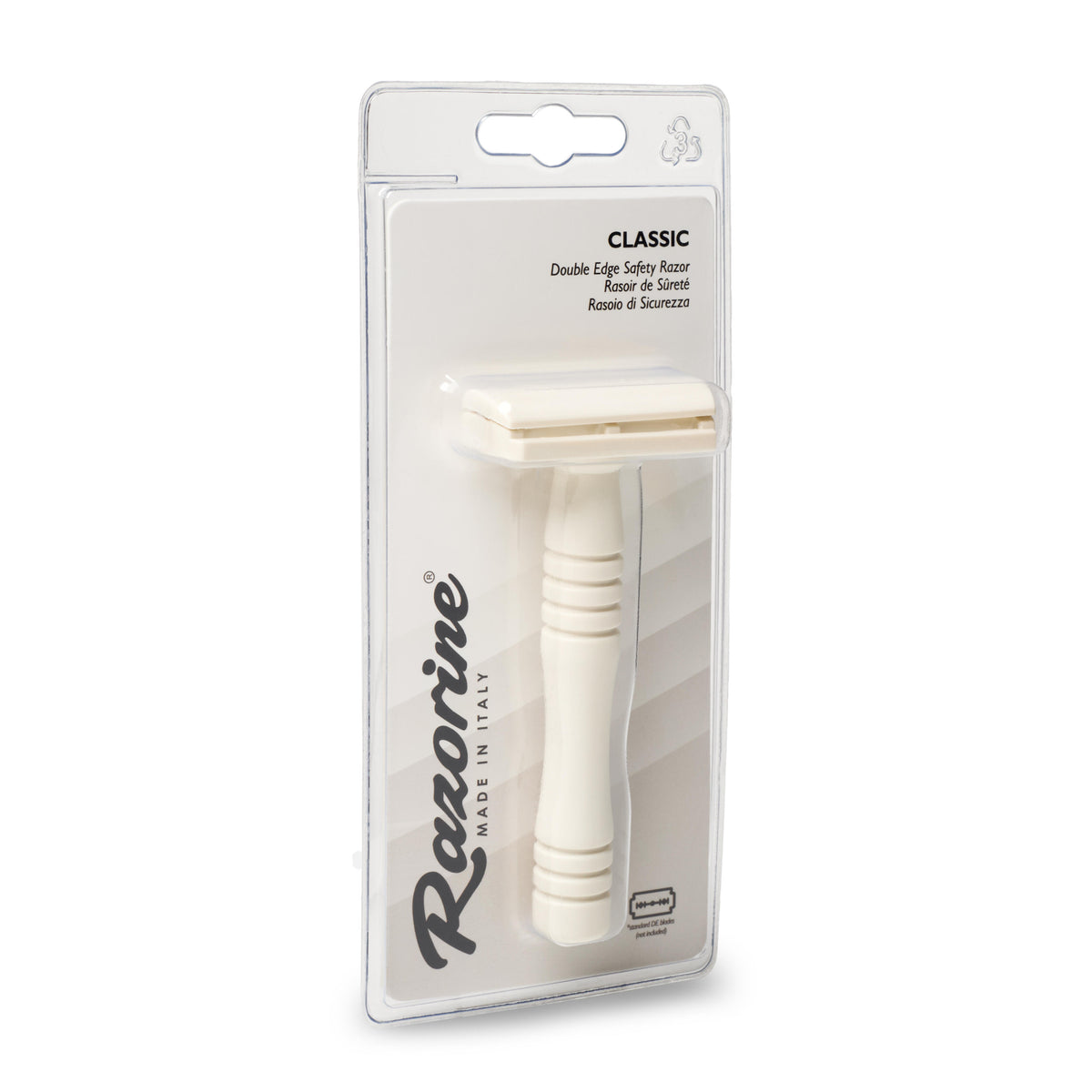 Rasoio Double Edge Open Classic II White Castle Razorine 21007