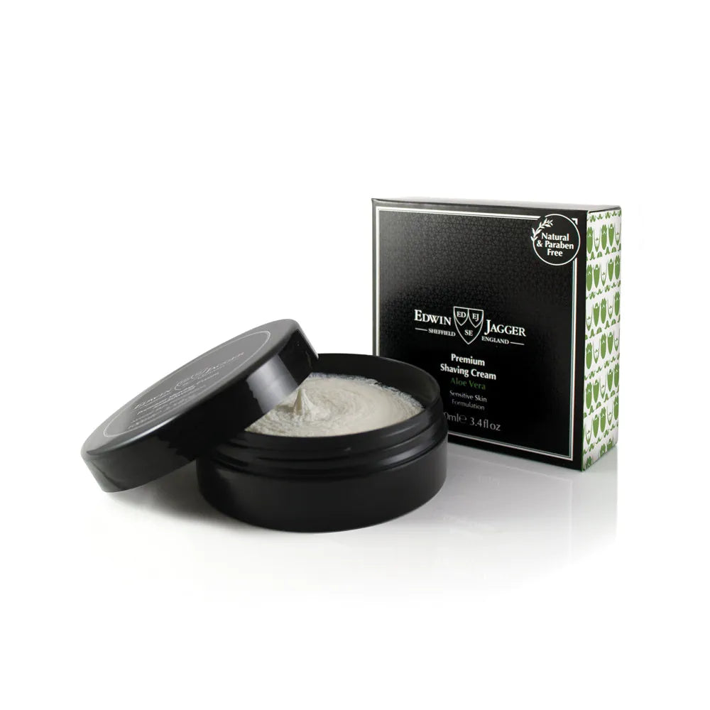 Shaving Cream Aloe Vera Edwin Jagger Vaso Premium 100 ml